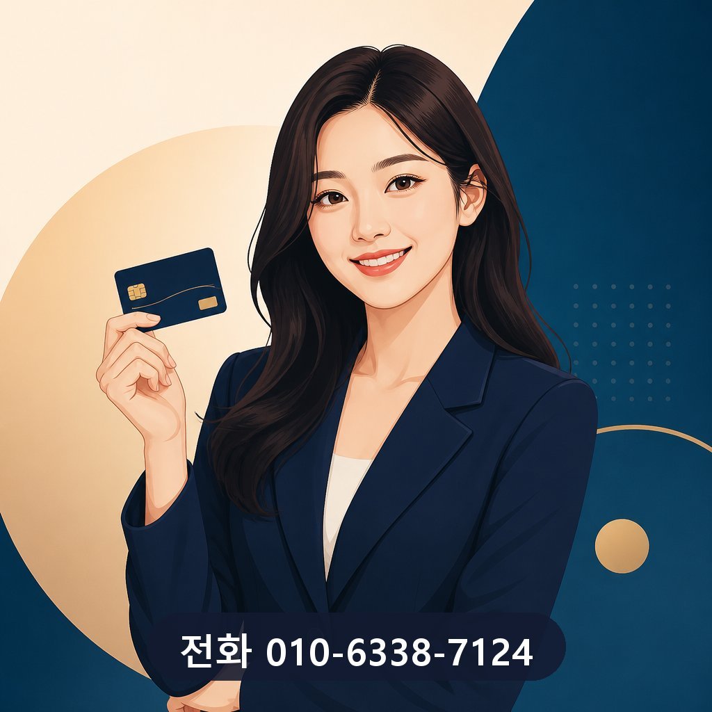 롯데카드 카드깡 업체 대표 이미지 · 문의 010-6338-7124